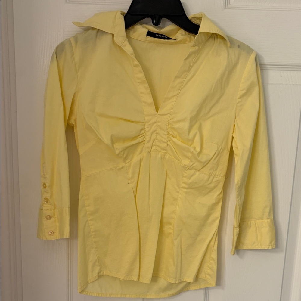 Vero Moda Light Yellow Blouse